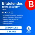 Bitdefender Total Security Family 25 Device 2-Year Subscription Download