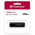Transcend JetFlash 700 256 GB Black Gen 1 Type-A USB Flash Drive TS256GJF700