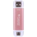 Transcend ESD310 2TB Portable USB-C/A Portable SSD Pink TS2TESD310P