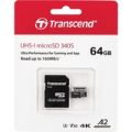 Transcend 340S 64GB UHS-I microSDXC Card TS64GUSD340S
