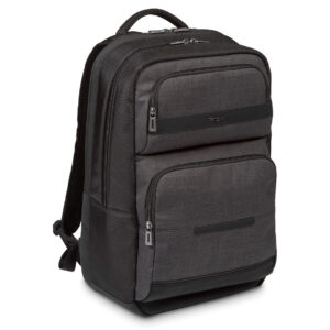Targus CitySmart 12.5 13 13.3 14 15 15.6-inch Advanced Notebook Backpack - Black and Grey TSB912EU