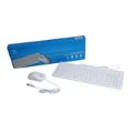 Alcatroz Jellybean U2000 Keyboard and Mouse White U2000WW