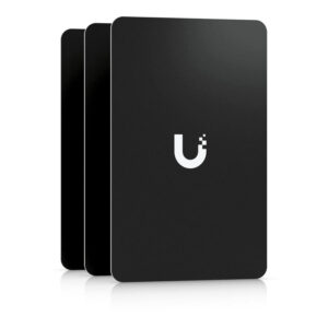Ubiquiti UniFi Secure NFC Smart Access Card 10-pack – Black UA-CARD-B-10