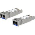 Ubiquiti Single-mode 10G SFP LC 1310nm 10km Transceiver Modules 2-pack UF-SM-10G