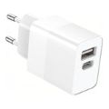 LinkQnet 5V 3.0A Dual-Port USB/C Travel Wall Charger USB-2P-CHARGE-EURO-L