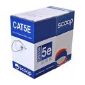 Scoop CAT5e CCA UTP Box Cable 305m Grey UTP-305C