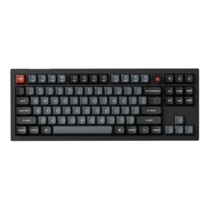 Keychron V3 Ultra 80 8K Red Switch RGB Wireless Mechanical Keyboard – Black V3U-D1