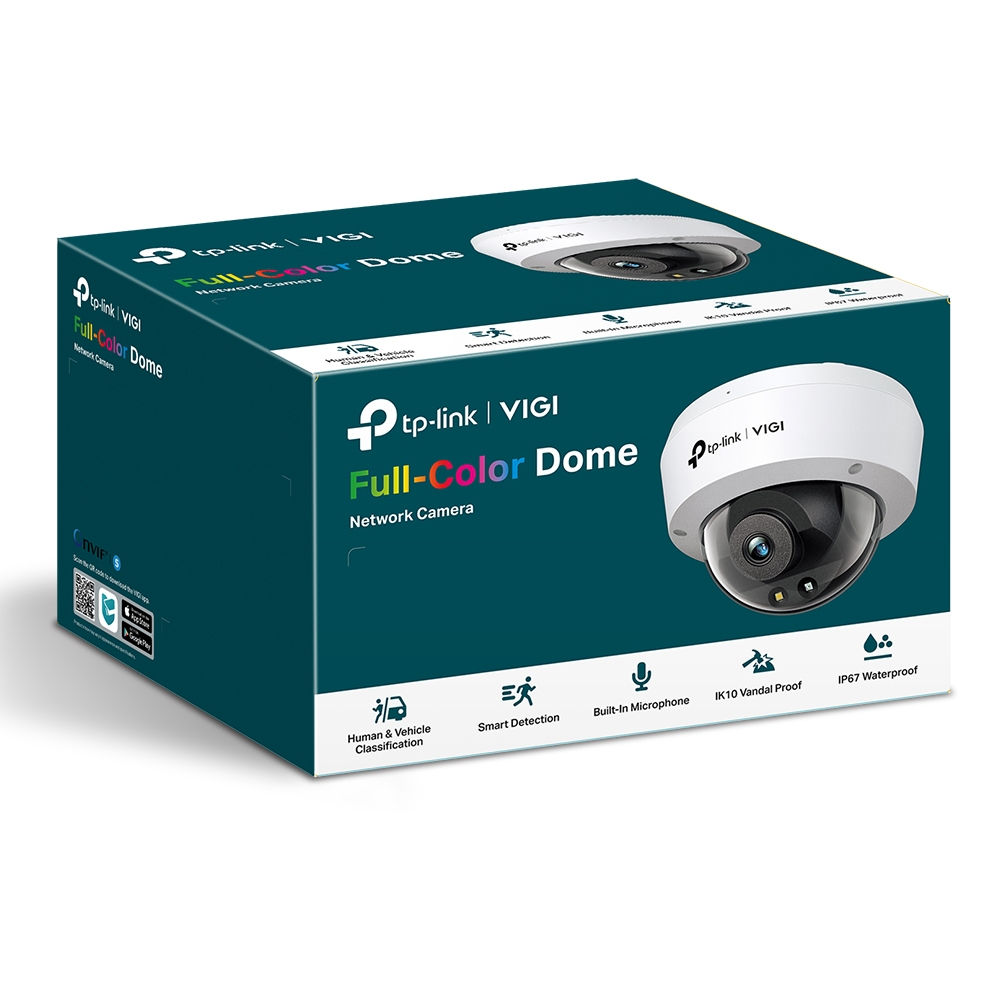 TP-Link Vigi C250(4mm) 5MP 4mm Full-Colour Dome Network Camera - Image 3