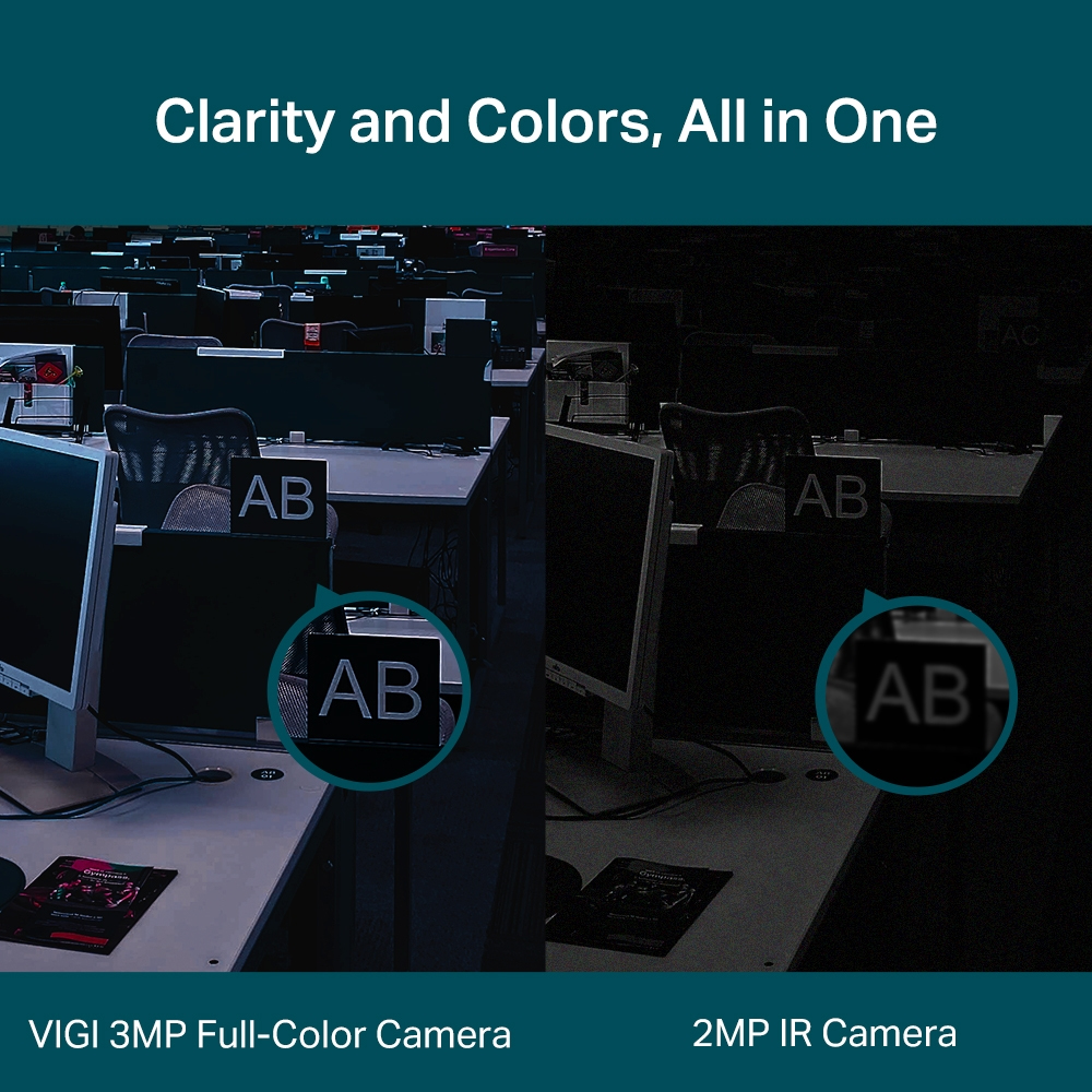 TP-Link Vigi C430(4mm) 3MP Full-Colour Turret Network Camera - Image 4