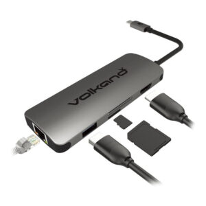 Volkano Core Dock 6-in-1 USB Type C Dock VK-20041-CH