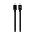 Volkano Weave Series Type-C to Type-C Cable 3m Black VK-20168-BK