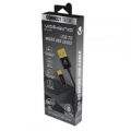 Volkano Micro Series USB to Micro USB M/M Cable 0.75m VK-20201-BK