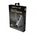 VolkanoX Core 3-in-1 Type-C Adaptor VK-20209-BK