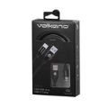 Volkano Flexi Series 30W Type-A to Type-C Cable 1.5m Black VK-20263-BK