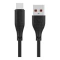 Volkano Nova Series 100W Type-C to Type-A TPE Cable 1.2m Black VK-30085-BK