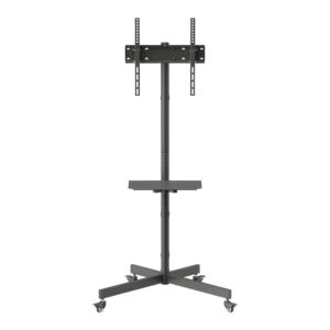 Volkano Steel Series 32 to 55-inch Fixed Trolley TV Bracket VK-4036-BK