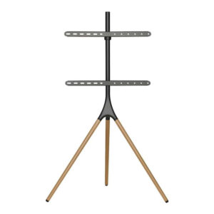Volkano Steel Series 45 to 65-inch Fixed Easel TV Stand VK-4042-BK