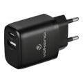 Volkano Volt-C Series 2A USB Wall Charger with USB to Type-C Cable VK-5002C-BK(V2)