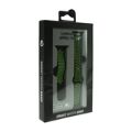 Volkano Smart Watch Band 42mm Sport Silicone iWatch Black and Green VK-5105-BKGN
