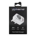 Volkano MultiVolt Series 20W SA Plug to Multi Travel Socket VK-8031-WT