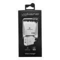 Volkano Potent Trio 65W GaN 3 Port Wall Charger White VK-8065-WT