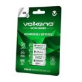 Volkano Extra Series AAA Rechargeable Batteries 4-pack VK-8103-GN