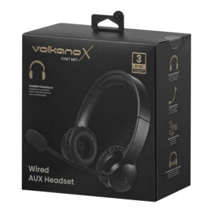 VolkanoX Chat Mk1 Series AUX Headset Graphite VKX-211-GT