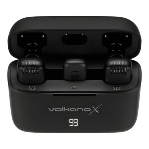 VolkanoX Prodigy 2 Series Wireless Lavalier Microphone Black VKX-30006-BK(V2)