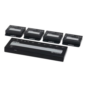 Aten VS1824KIT 4-port 4K HDMI Cat 6 Splitter with Receivers