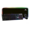 Volkano VX Gaming Helios Series 3-in-1 Gaming Combo VX-148-BK