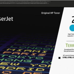 HP 213X LaserJet High Yield Cyan Toner Cartridge 6,000 pages Original W2131X Single-pack