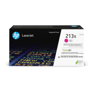 HP 213X High Yield Magenta Toner Cartridge 6,000 Pages Original W2133X Single-pack