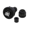 LinkQnet Waterproof RJ45 D-Size Connector WAT-RJ45D-P108SA