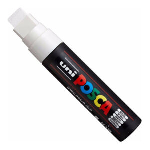 POSCA PC-17K 15.0mm Extra Broad Water Based Paint Marker - White 5-pack WBM-PC17K-WHT