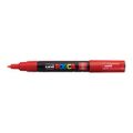 POSCA PC-1M Bullet Tip Fine 0.7mm Extra Water Based Paint Marker - Red 6-pack WBM-PC1M-RED