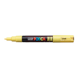 POSCA PC-1M Bullet Tip Fine 0.7mm Extra Water Based Paint Marker - Yellow 6-pack WBM-PC1M-YEL