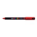 POSCA PC-1MR Metal Tip Fine 0.7mm Ultra Water Based Paint Marker - Red 6-pack WBM-PC1MR-RED