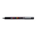 POSCA PC-1MR Metal Tip Fine 0.7mm Ultra Water Based Paint Marker - Silver 6-pack WBM-PC1MR-SLV
