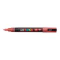 POSCA PC-3M Bullet Tip 0.9-1.3mm Water Based Paint Marker - Red 6-pack WBM-PC3M-RED