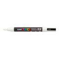 POSCA PC-3M Bullet Tip 0.9-1.3mm Water Based Paint Marker - White 6-pack WBM-PC3M-WHT