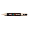 POSCA PC-5M Bullet Tip 1.8-2.5mm Medium Water Based Paint Marker - Beige 6-pack WBM-PC5M-BGE