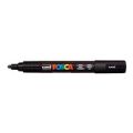 POSCA PC-5M Bullet Tip 1.8-2.5mm Medium Water Based Paint Marker - Black 6-pack WBM-PC5M-BLK
