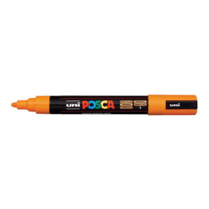 POSCA PC-5M Bullet Tip 1.8-2.5mm Medium Water Based Paint Marker - Bright Yellow 6-pack WBM-PC5M-BYEL