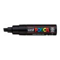 POSCA PC-8K Broad Chisel Tip 8.0mm Water Based Paint Marker - Black 6-pack WBM-PC8K-BLK