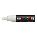 POSCA PC-8K Broad Chisel Tip 8.0mm Water Based Paint Marker - White 6-pack WBM-PC8K-WHT