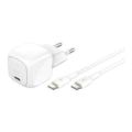 Belkin Boostcharge 30W USB-C Wall Charger with USB-C Cable White WCA008KQ1MWH-B6
