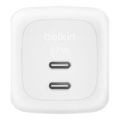 Belkin BoostCharge Pro 67W Dual Type-C GaN Charger White WCH020KQWH