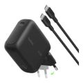 Belkin BoostCharge 100W GaN Wall Charger with Type-C Cable Black WCH025KQ1.5BKB6