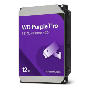 WD Purple Pro 3.5-inch 12TB Serial ATA Internal Surveillance HDD WD122PURP