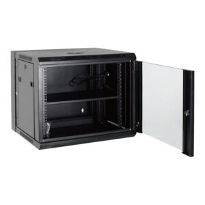 Acconet 9U Unassembled Fixed Wall Mount Swing Box 450mm WD2-6509